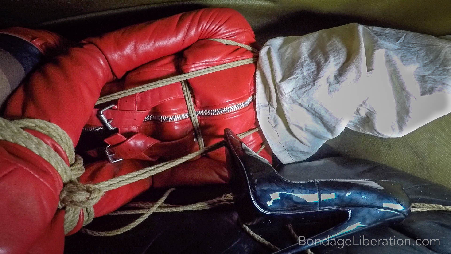 Photo number 1 from Captive Audience shot for Bondage Liberation on Kink.com. Featuring Elise Graves and Jack Hammer in hardcore BDSM & Fetish porn.