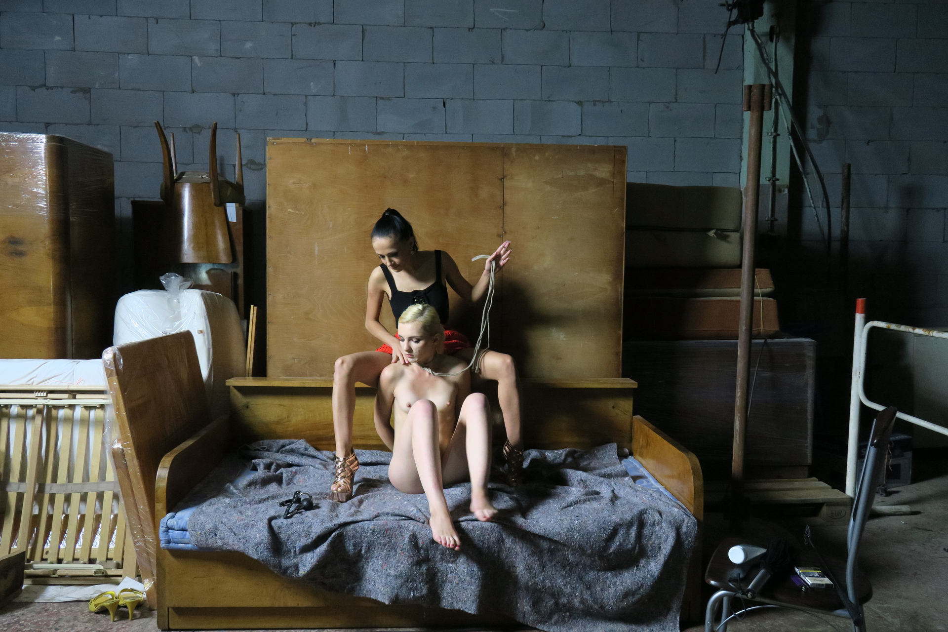 Photo number 4052 from Whipping lesbians shot for Submissed on Kink.com. Featuring Tyna Gold and Nicole Love in hardcore BDSM & Fetish porn.