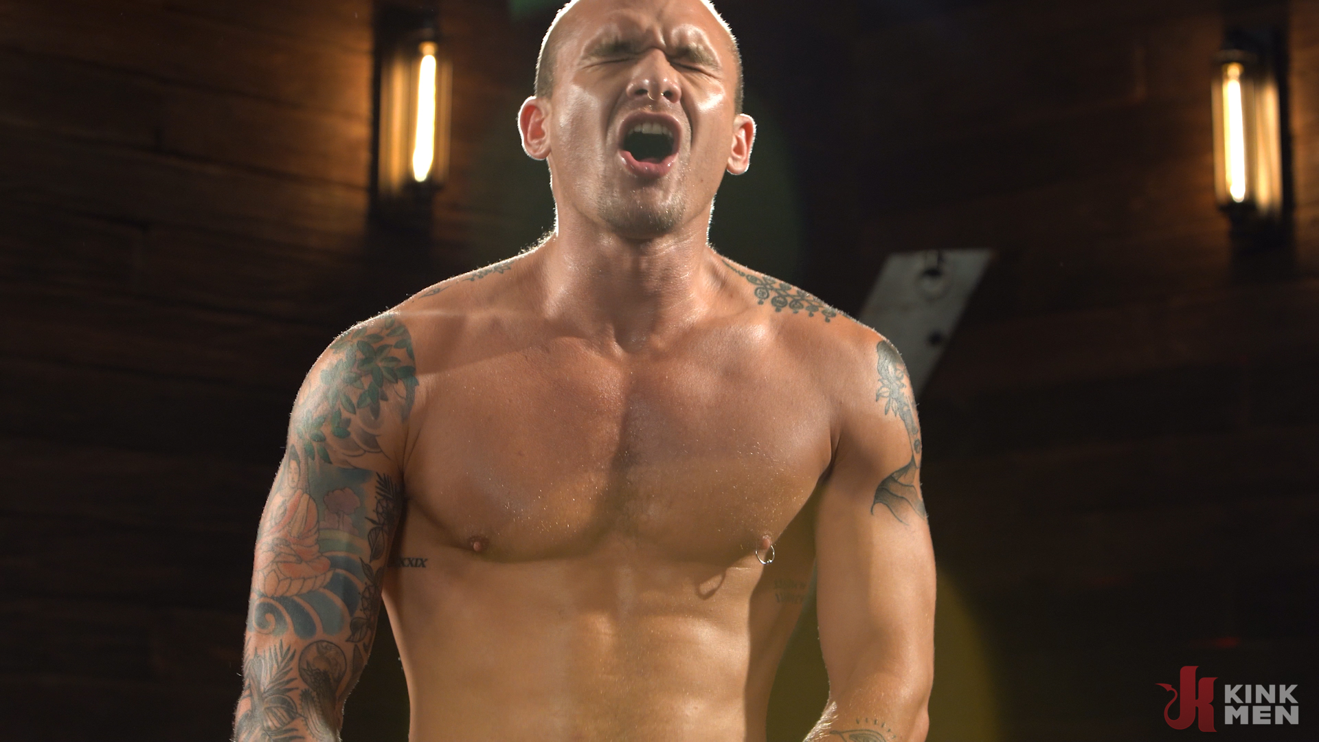 Photo number 58 from The Wrong House: Isaac X and Jake Waters shot for Taken Rough on Kink.com. Featuring Isaac X and Jake Waters in hardcore BDSM & Fetish porn.