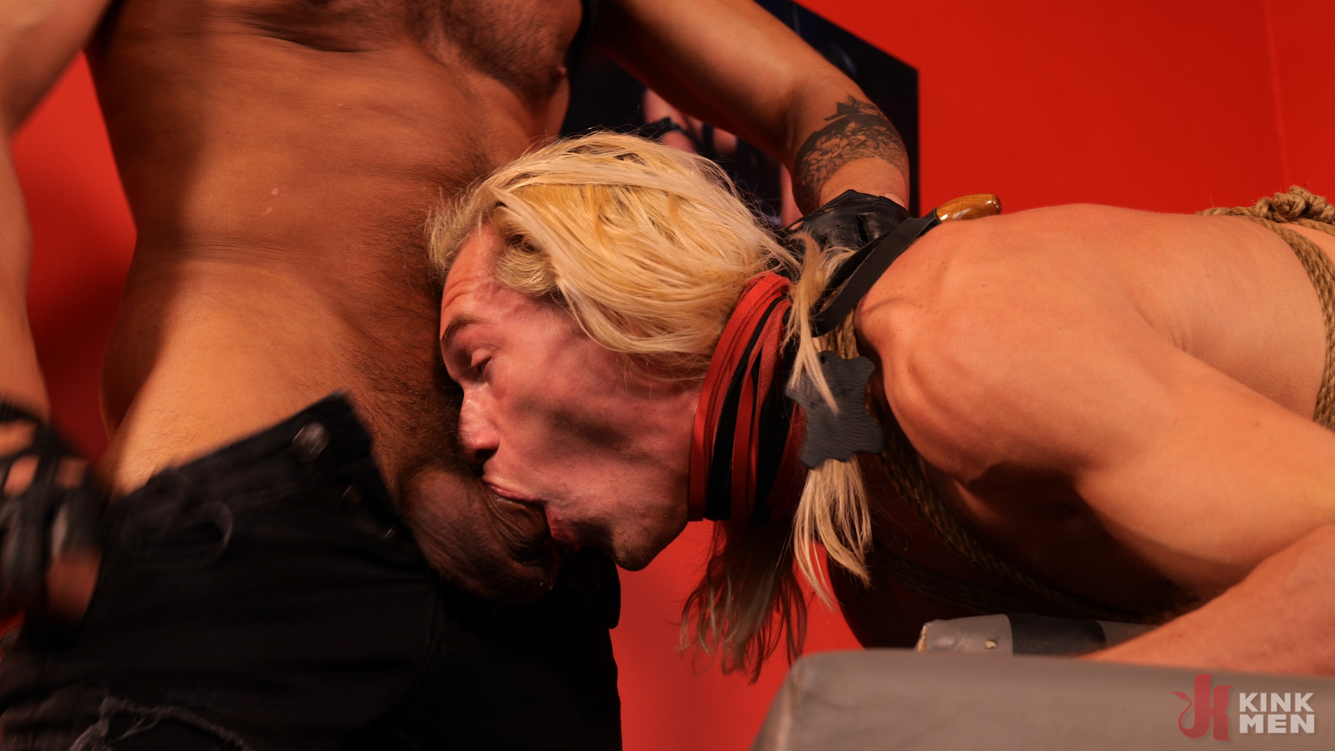 Photo number 1 from Come Back To Bed shot for Kink Men Test Shoots on Kink.com. Featuring Dominic Pacifico and Johnny Moon in hardcore BDSM & Fetish porn.