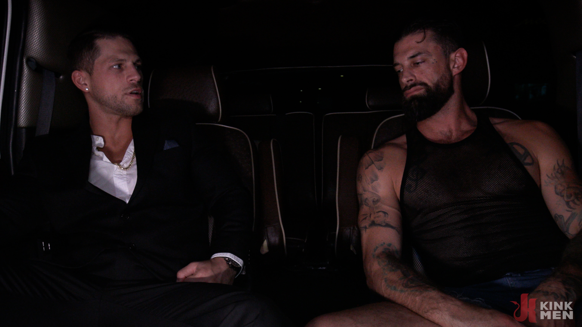 Photo number 4 from American Sicko Part 4: Revenge of the Psycho shot for KinkMen Series on Kink.com. Featuring Alpha Wolfe, Roman Todd and Zac Snow in hardcore BDSM & Fetish porn.