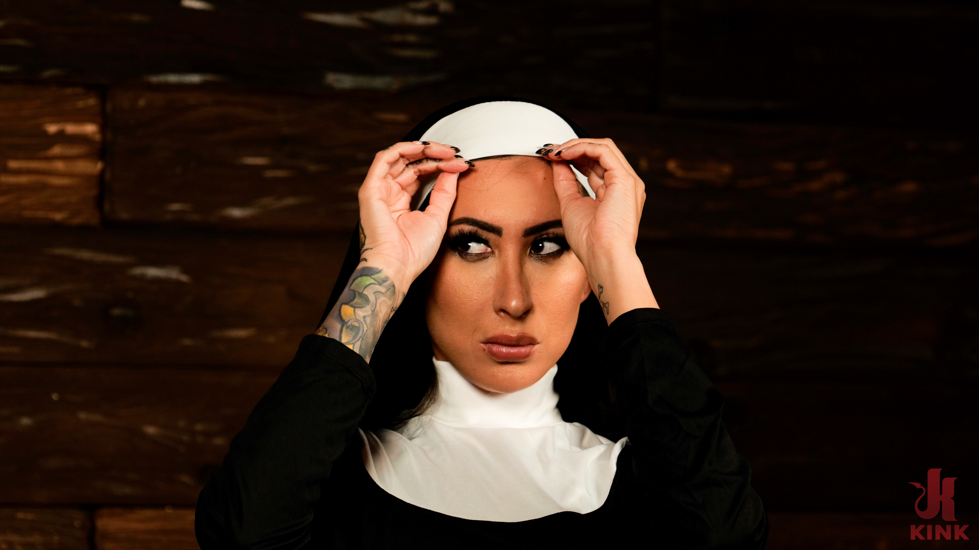 Photo number 4 from Atonement: Lily Lane and Alrik Angel shot for Divine Bitches on Kink.com. Featuring Alrik Angel and Lily Lane in hardcore BDSM & Fetish porn.