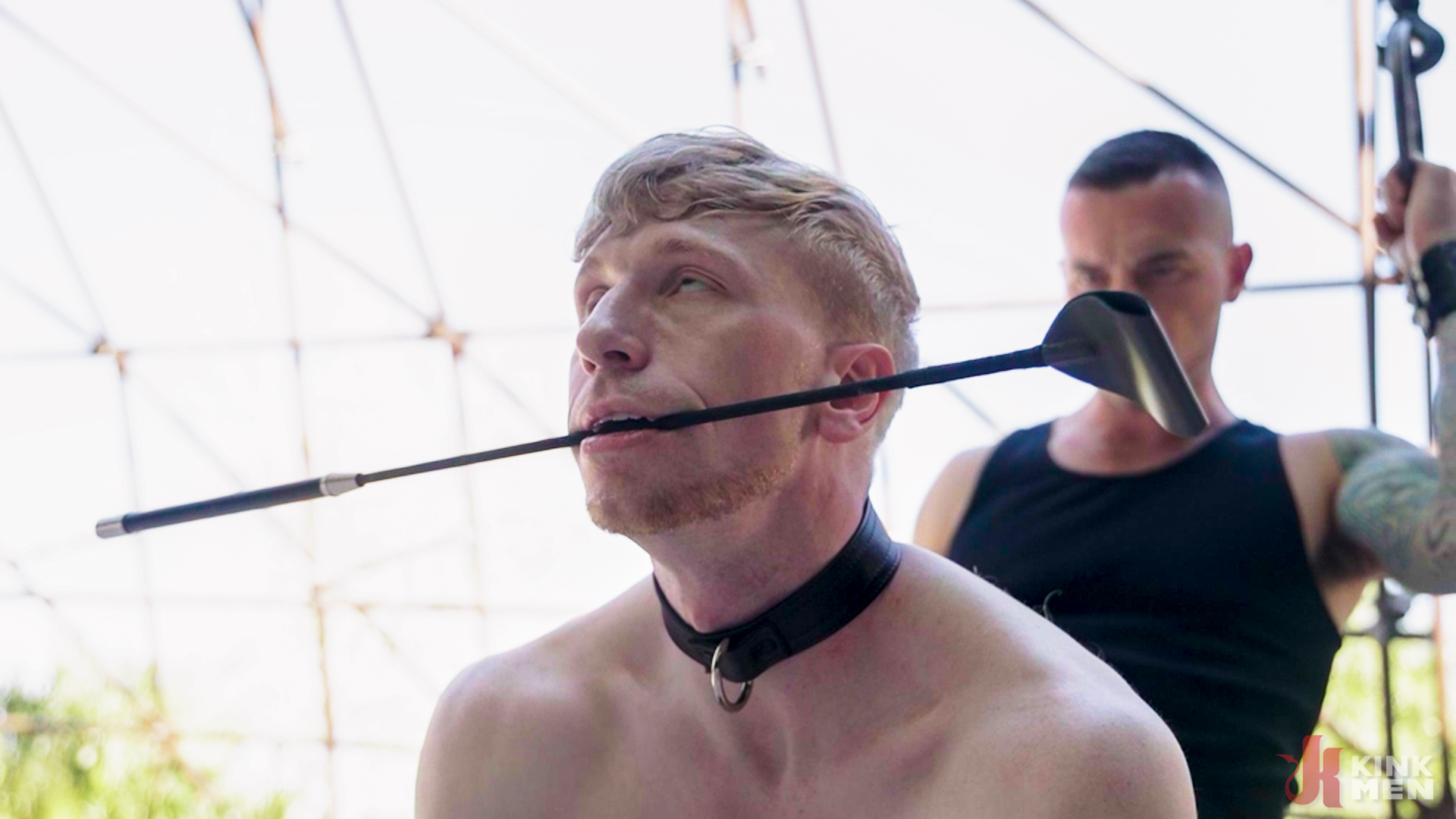 Photo number 26 from EXCITED TO SERVE shot for Bound Gods on Kink.com. Featuring Derek Kage and Jesse Stone in hardcore BDSM & Fetish porn.