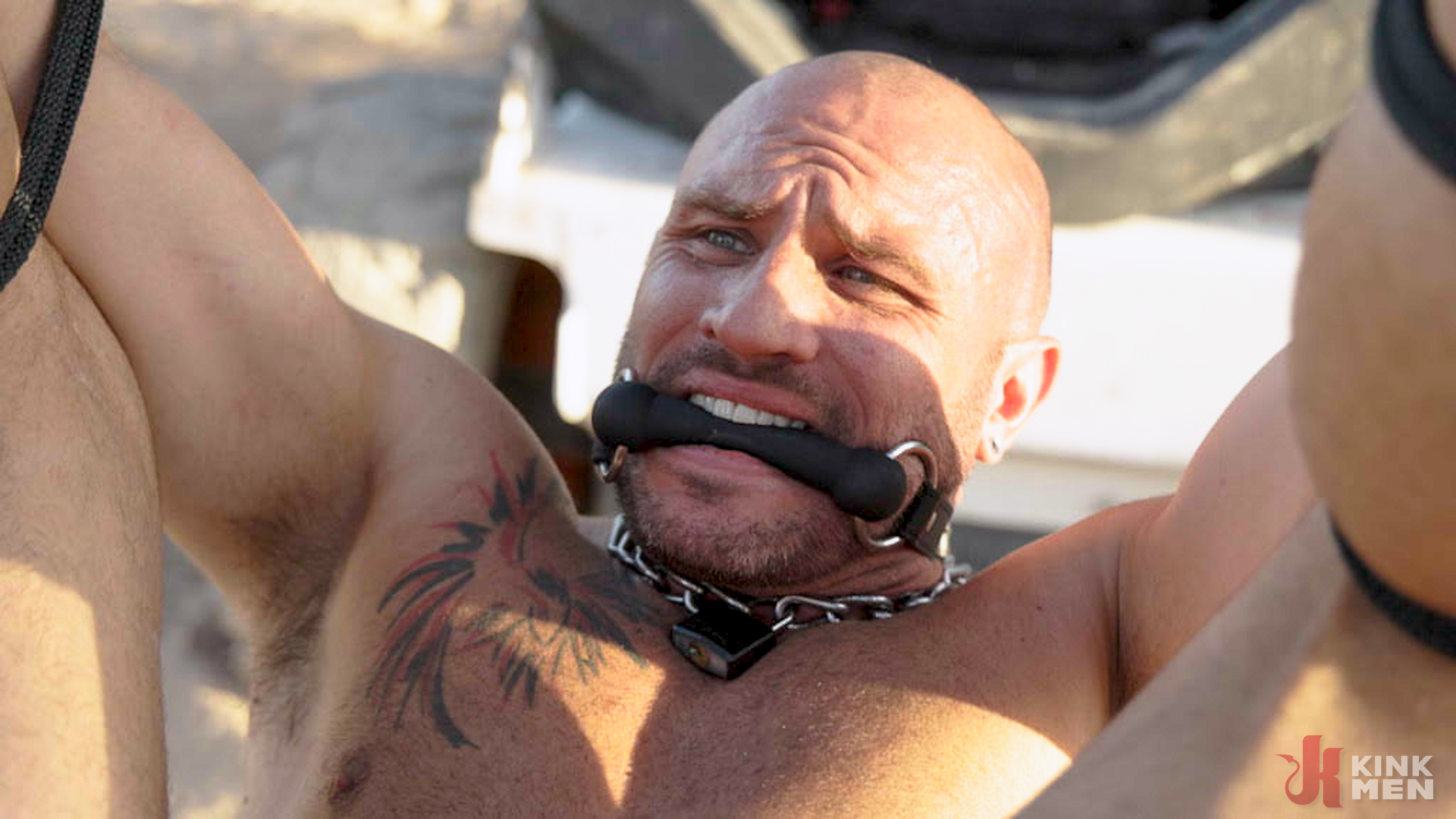 Photo number 29 from DANGEROUS GAME shot for Bound Gods on Kink.com. Featuring Johnny Ford and Greg Riley in hardcore BDSM & Fetish porn.