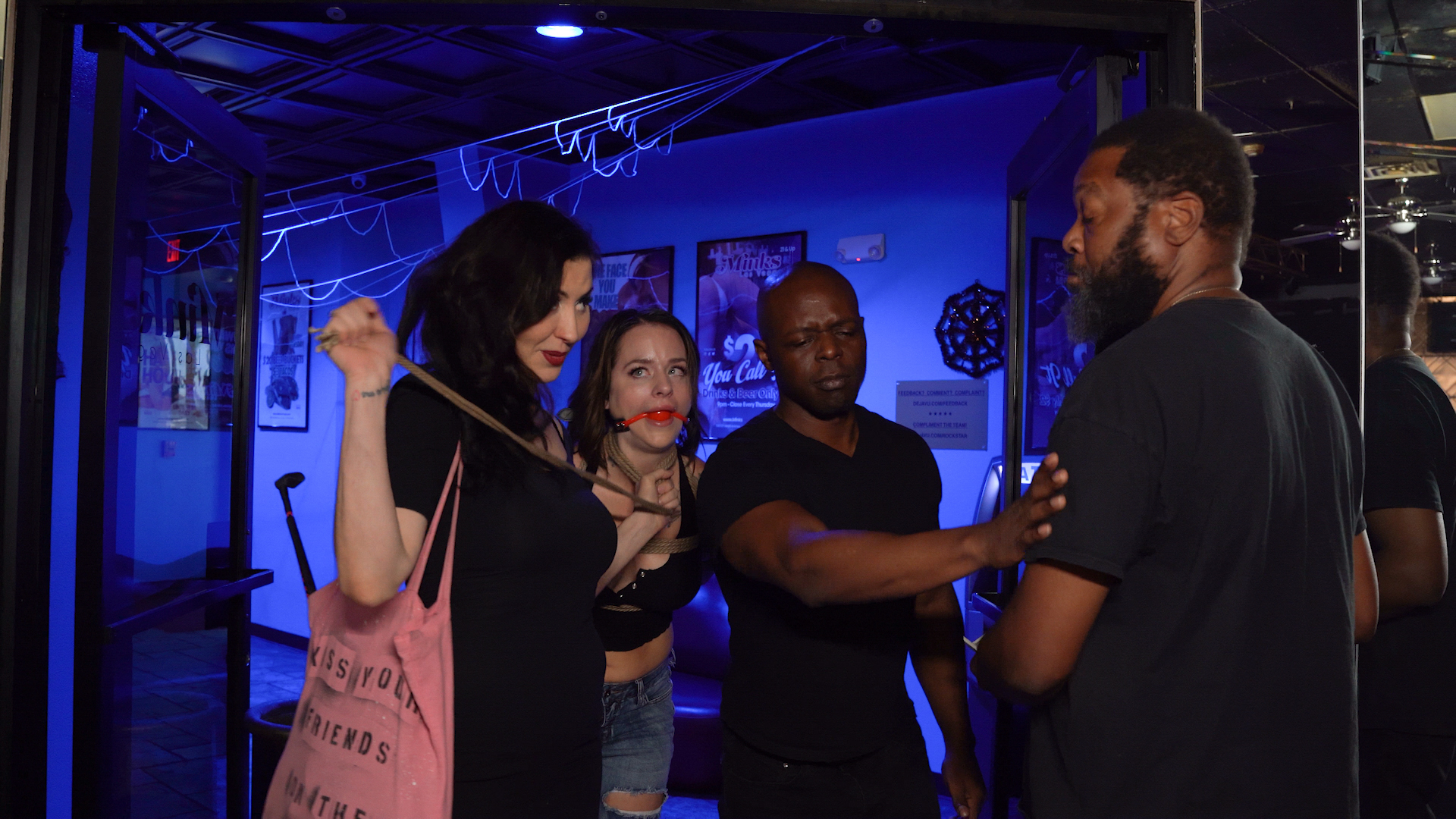 Photo number 1 from Splash Zone: Betty Solace Humiliated & Fucked In Vegas Strip Club shot for Savage Gangbang on Kink.com. Featuring Betty Solace, Will Tile and Princess Donna Dolore in hardcore BDSM & Fetish porn.