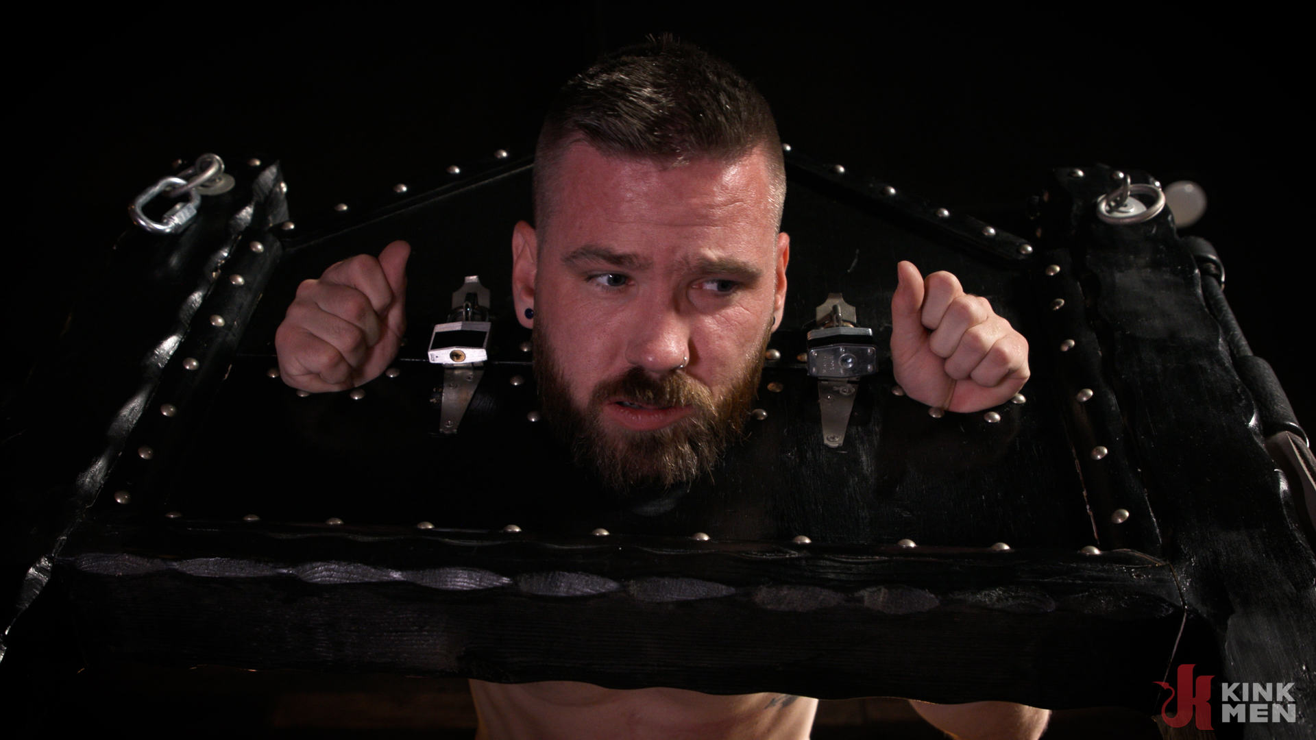 Photo number 15 from Punish The Pig: Master Killian Knox Punishes Bondage Pig Jayson Parker shot for Bound Gods on Kink.com. Featuring Jayson Parker and Killian Knox in hardcore BDSM & Fetish porn.
