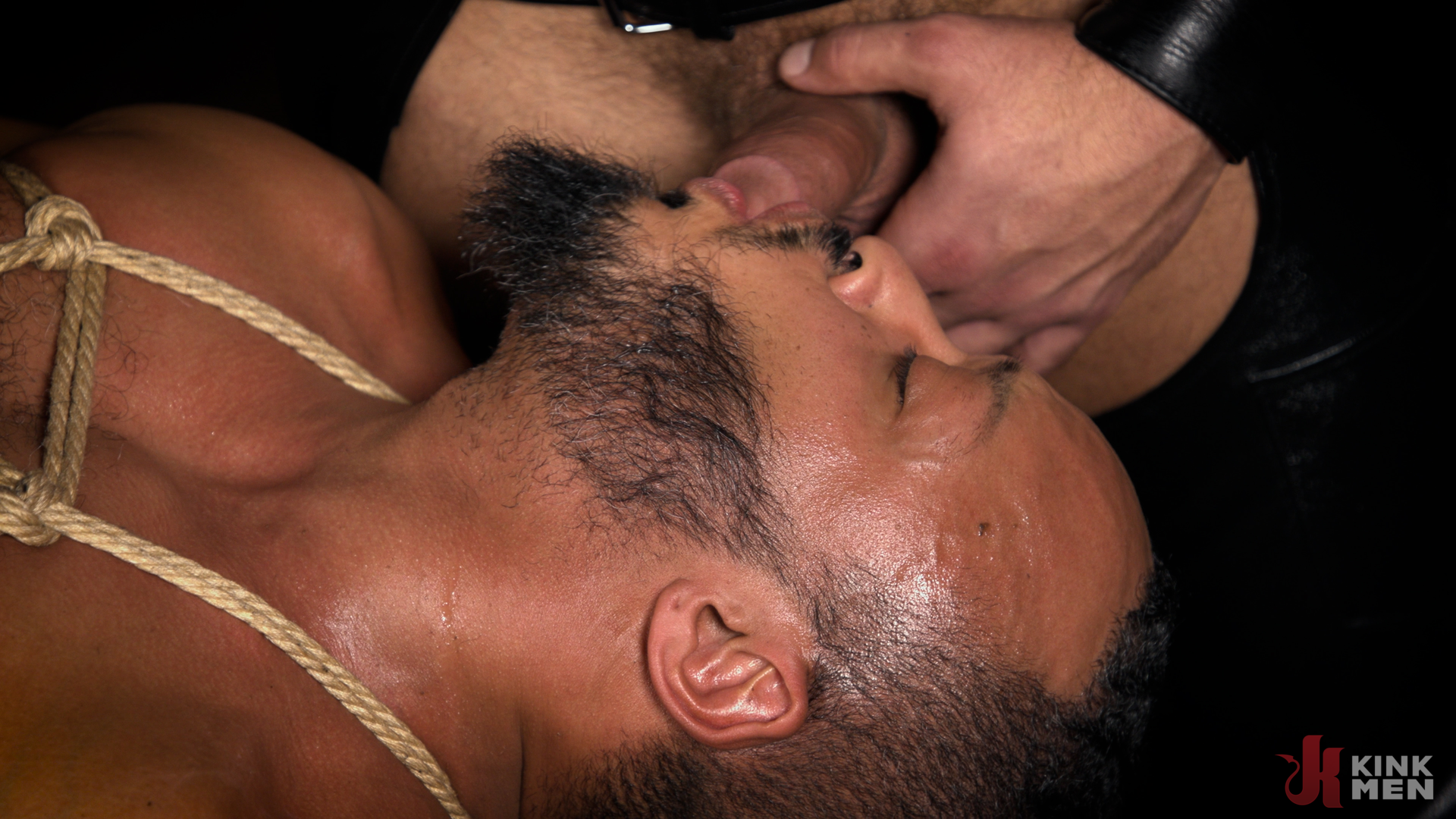 Photo number 30 from Lucca's Gimp: Lucca Mazzi Torments His Gimp Bitch Dillon Diaz shot for Bound Gods on Kink.com. Featuring Dillon Diaz and Lucca Mazzi in hardcore BDSM & Fetish porn.