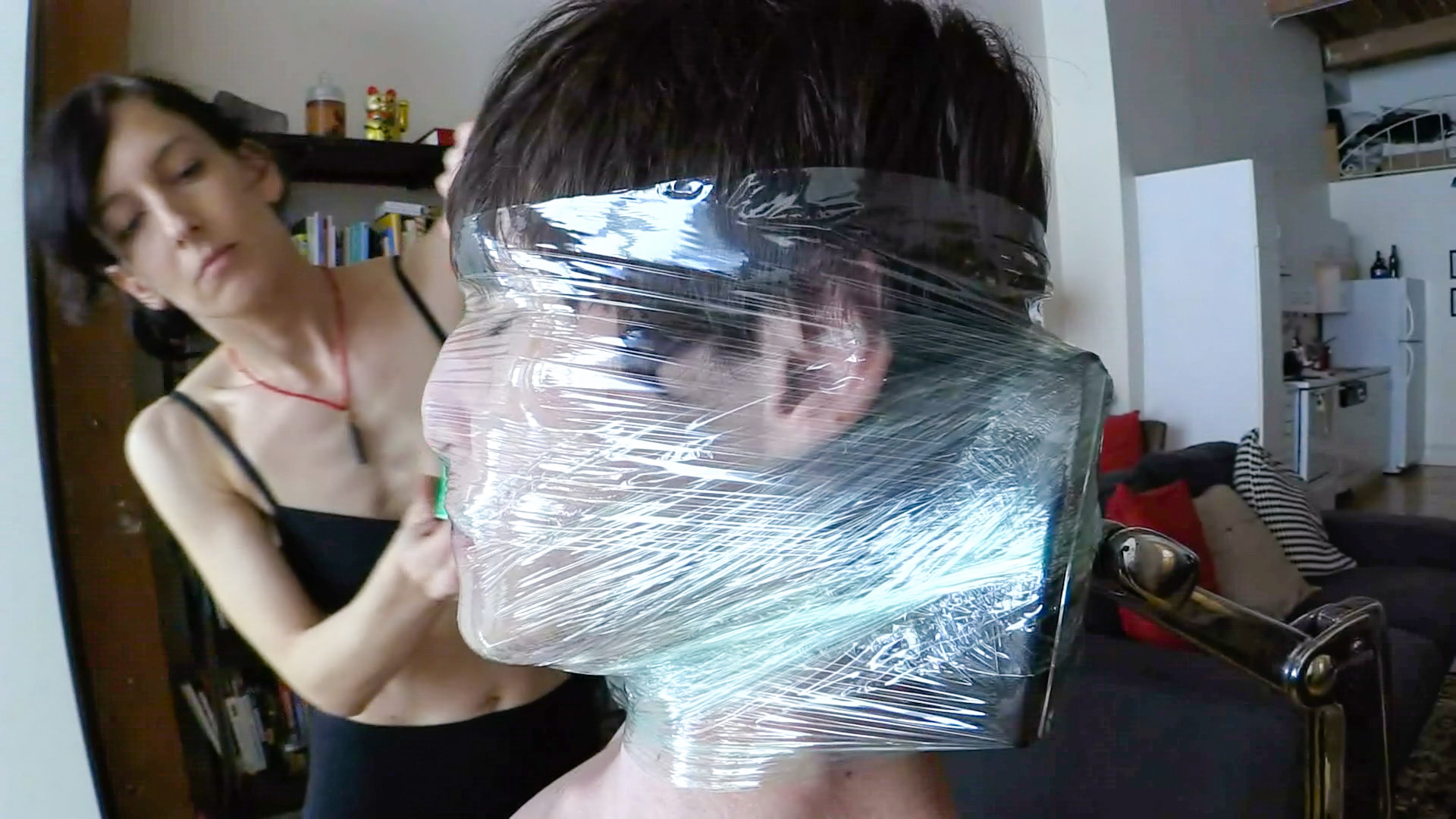 Photo number 1 from Cum Hell or High Water shot for Bondage Liberation on Kink.com. Featuring Tony Orlando and Elise Graves in hardcore BDSM & Fetish porn.