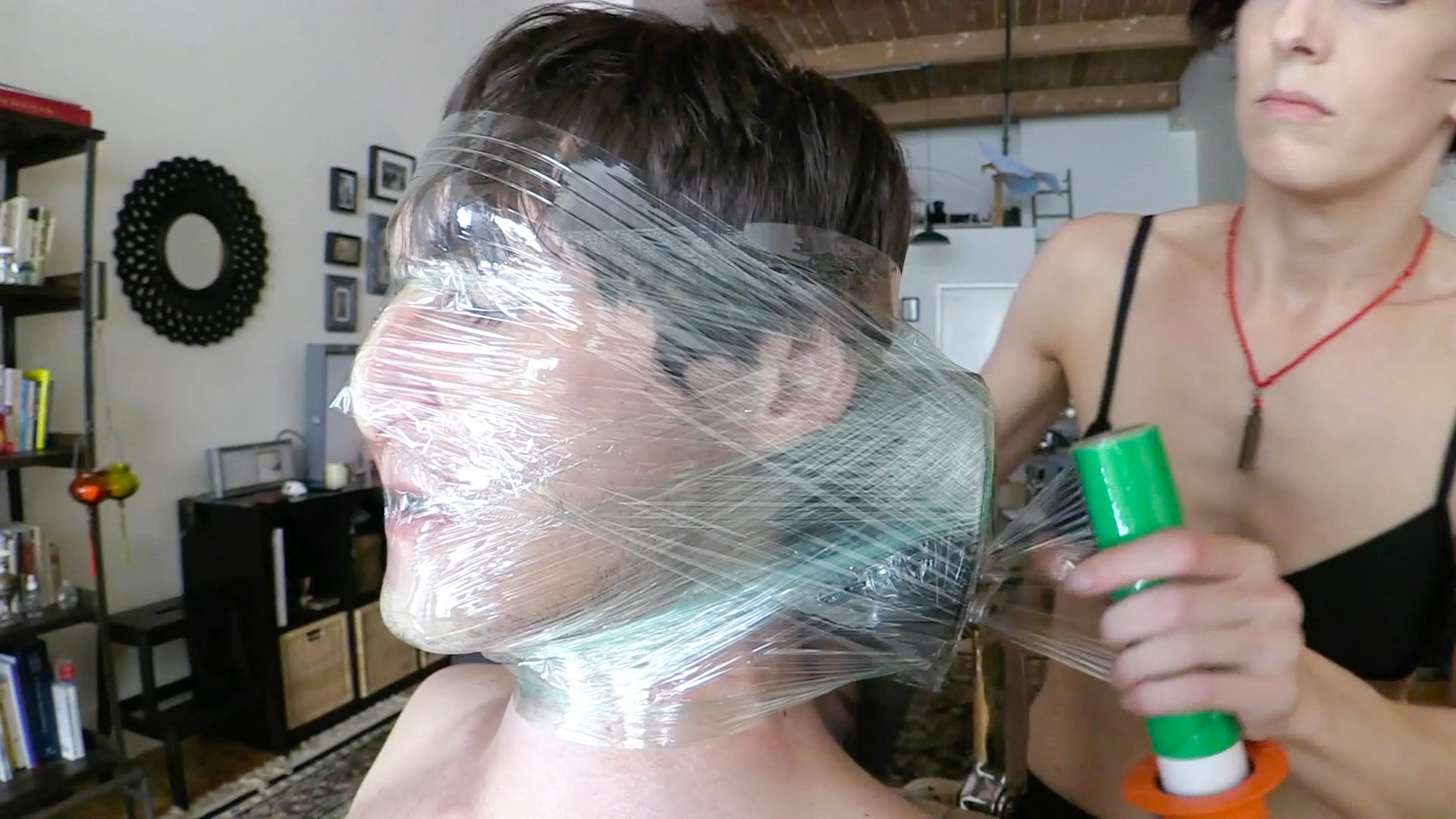 Photo number 1 from Cum Hell or High Water shot for Bondage Liberation on Kink.com. Featuring Tony Orlando and Elise Graves in hardcore BDSM & Fetish porn.