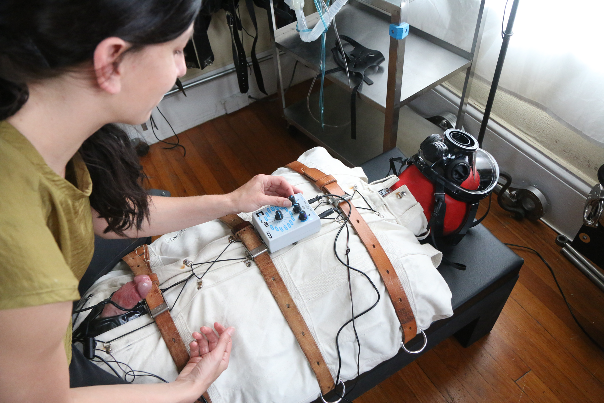 Photo number 4844 from Someone's Excited shot for Bondage Liberation on Kink.com. Featuring Elise Graves and Patrick in hardcore BDSM & Fetish porn.