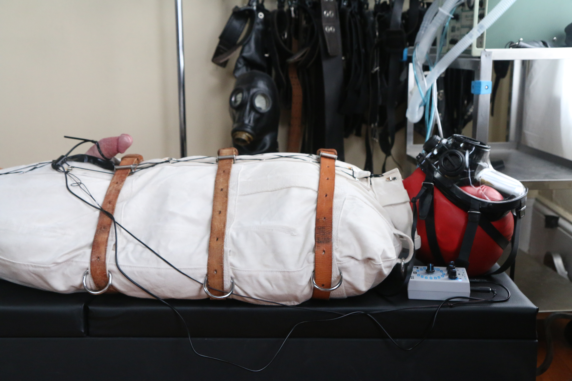 Photo number 4854 from Someone's Excited shot for Bondage Liberation on Kink.com. Featuring Elise Graves and Patrick in hardcore BDSM & Fetish porn.