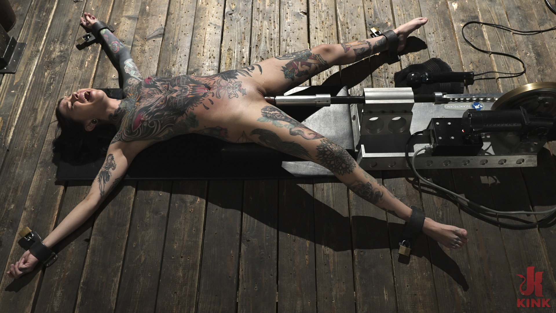 Photo number 1 from Down and Dirty: Krysta Kaos shot for Device Bondage on Kink.com. Featuring Krysta Kaos and The Pope in hardcore BDSM & Fetish porn.