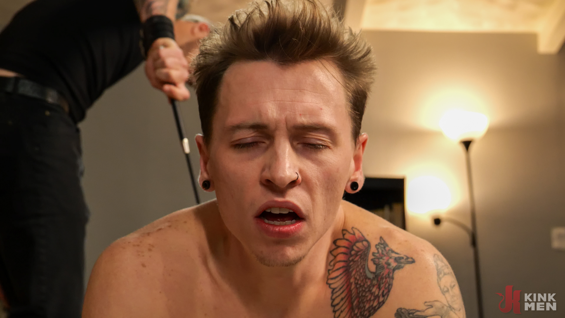 Photo number 9 from The Beginning: Christian Wilde and Aiden Langston shot for Bound Gods on Kink.com. Featuring Christian Wilde and Aiden Langston in hardcore BDSM & Fetish porn.