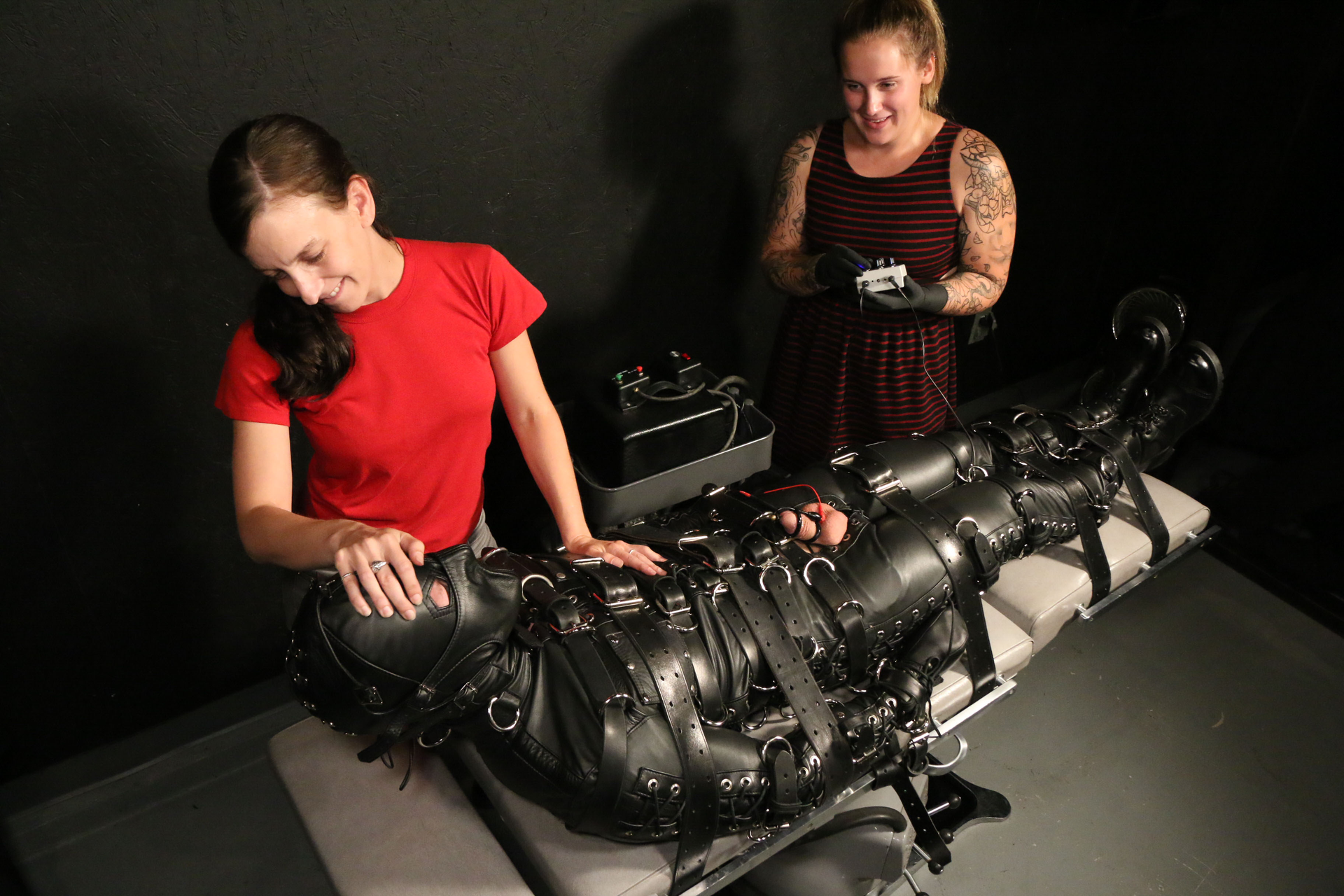 Photo number 2663 from Electrically Fucked and Sucked shot for Bondage Liberation on Kink.com. Featuring Elise Graves, Sasha and Heavybondage4life in hardcore BDSM & Fetish porn.