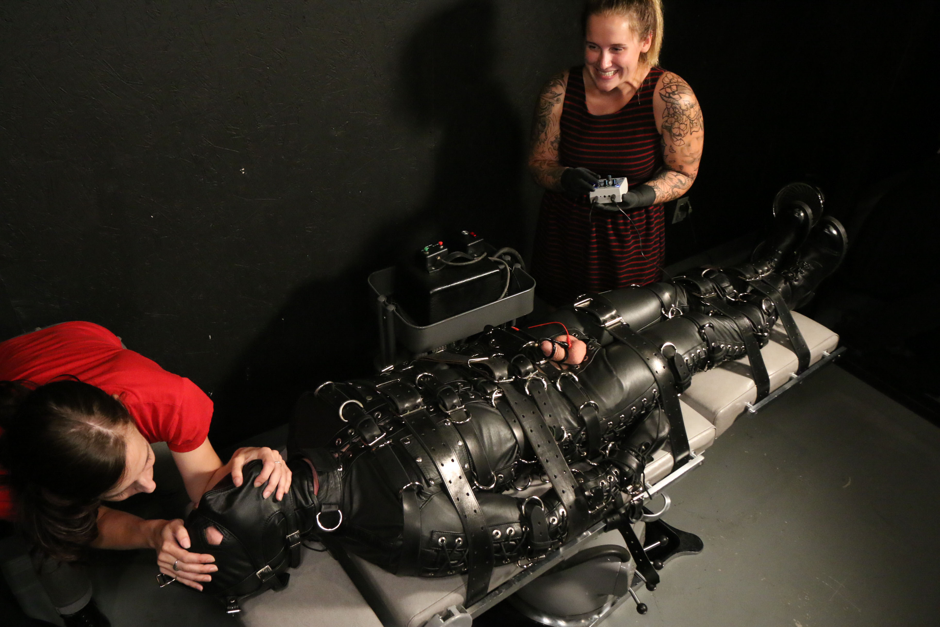 Photo number 2667 from Electrically Fucked and Sucked shot for Bondage Liberation on Kink.com. Featuring Elise Graves, Sasha and Heavybondage4life in hardcore BDSM & Fetish porn.