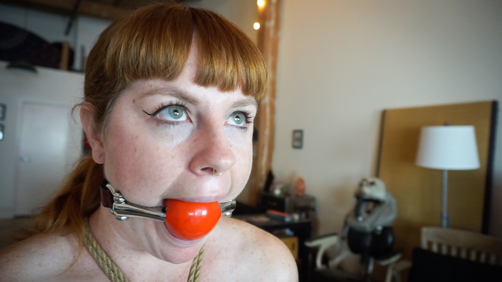 Photo number 1 from Catch Your Breath shot for Bondage Liberation on Kink.com. Featuring Elise Graves and Barbary Rose in hardcore BDSM & Fetish porn.