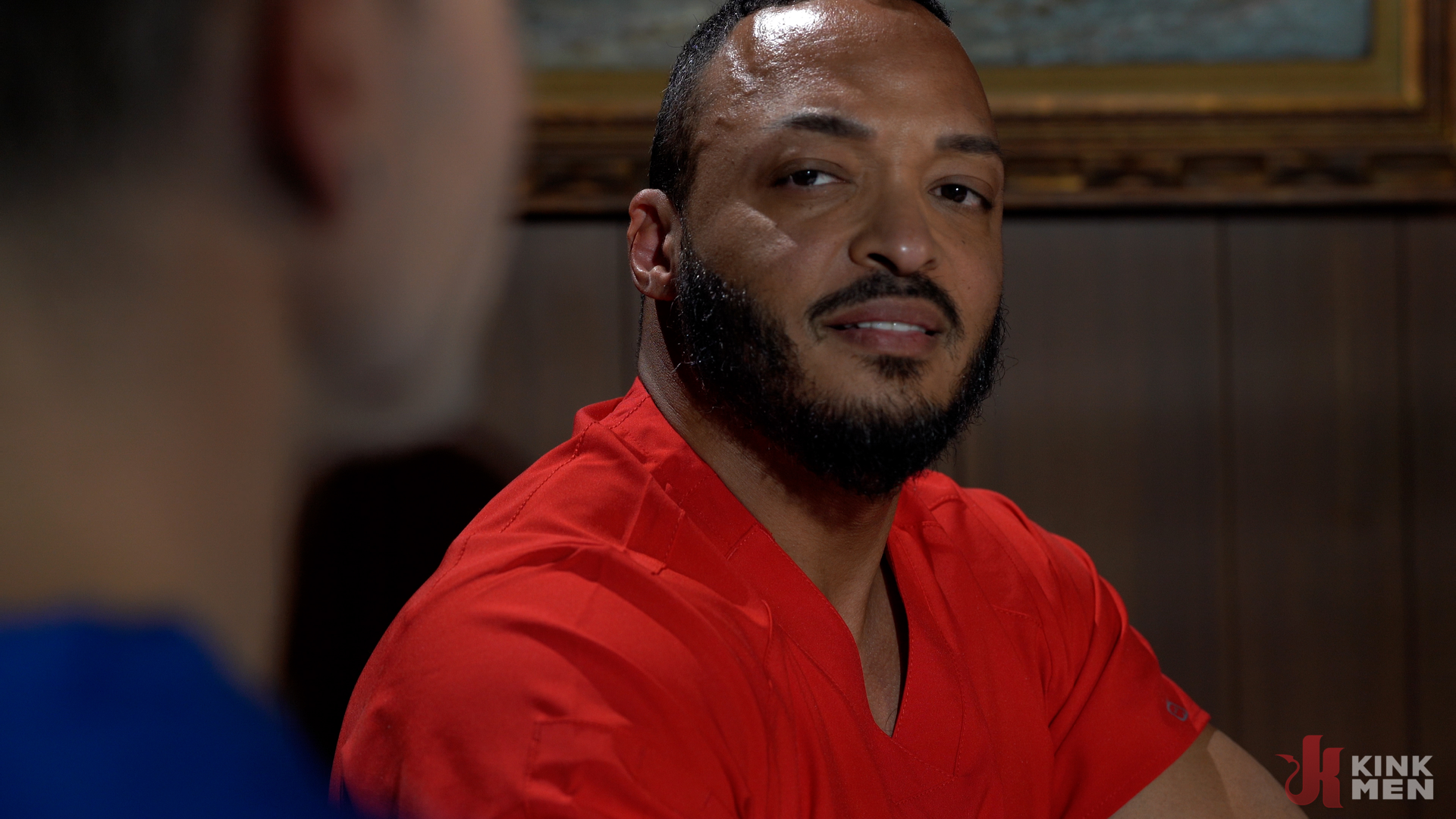 Photo number 7 from Silent Hill Delirium: Part 2 shot for KinkMen Series on Kink.com. Featuring Dillon Diaz, Quin Quire and Davin Strong in hardcore BDSM & Fetish porn.