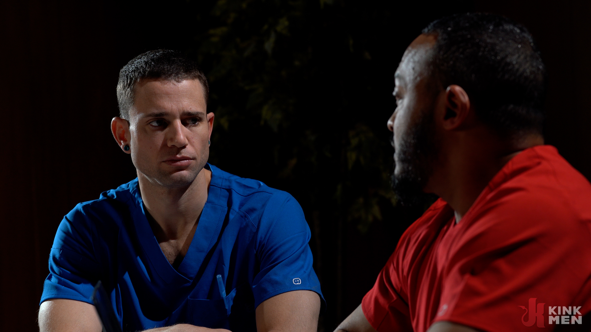 Photo number 8 from Silent Hill Delirium: Part 2 shot for KinkMen Series on Kink.com. Featuring Dillon Diaz, Quin Quire and Davin Strong in hardcore BDSM & Fetish porn.