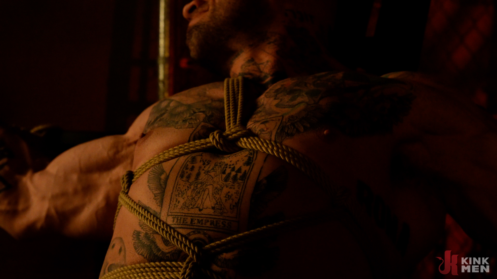 Photo number 17 from Silent Hill Delirium: Part 2 shot for KinkMen Series on Kink.com. Featuring Dillon Diaz, Quin Quire and Davin Strong in hardcore BDSM & Fetish porn.