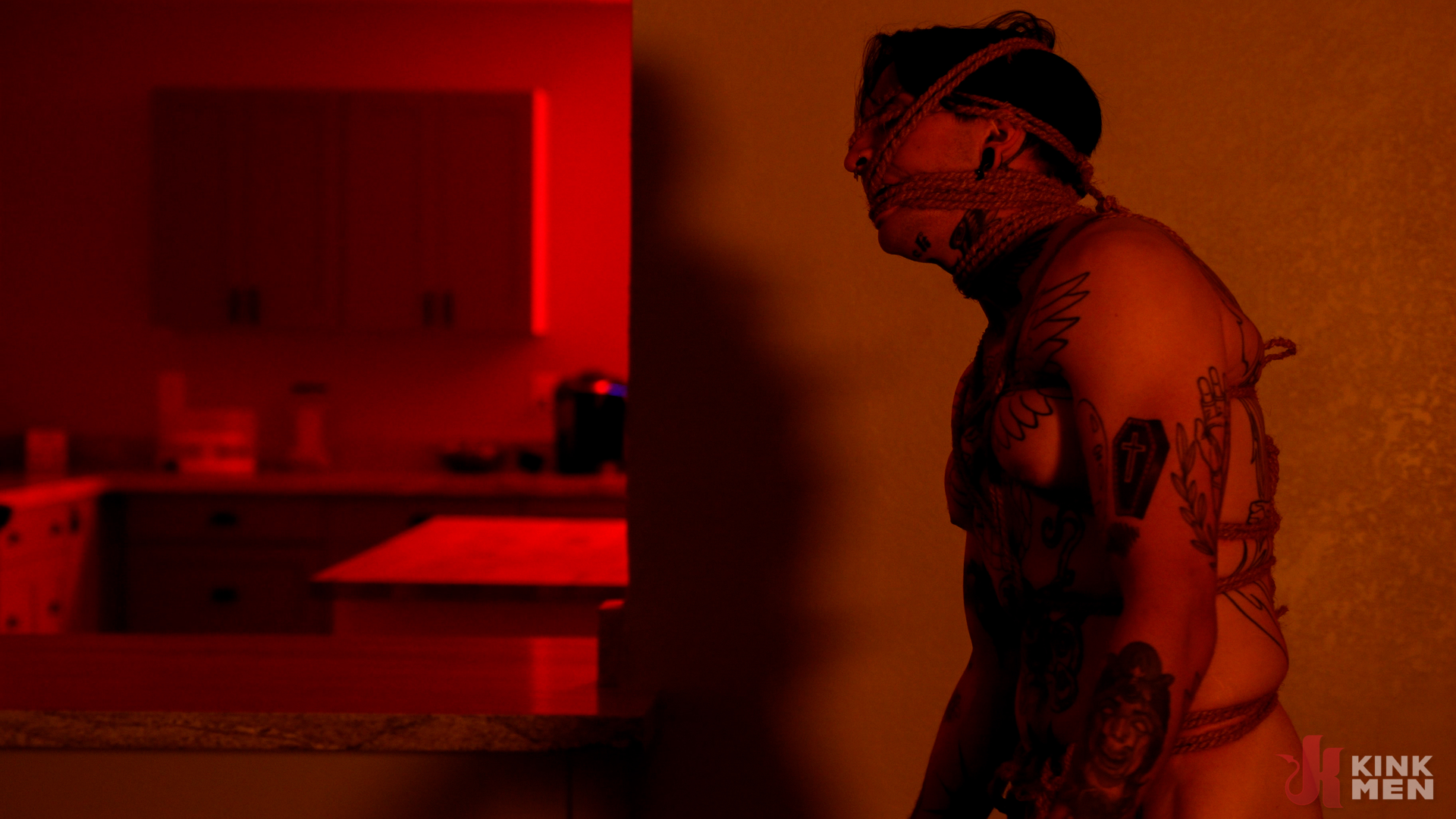 Photo number 4 from Silent Hill Delirium: Part 3 shot for KinkMen Series on Kink.com. Featuring Christian Wilde and Benvi in hardcore BDSM & Fetish porn.