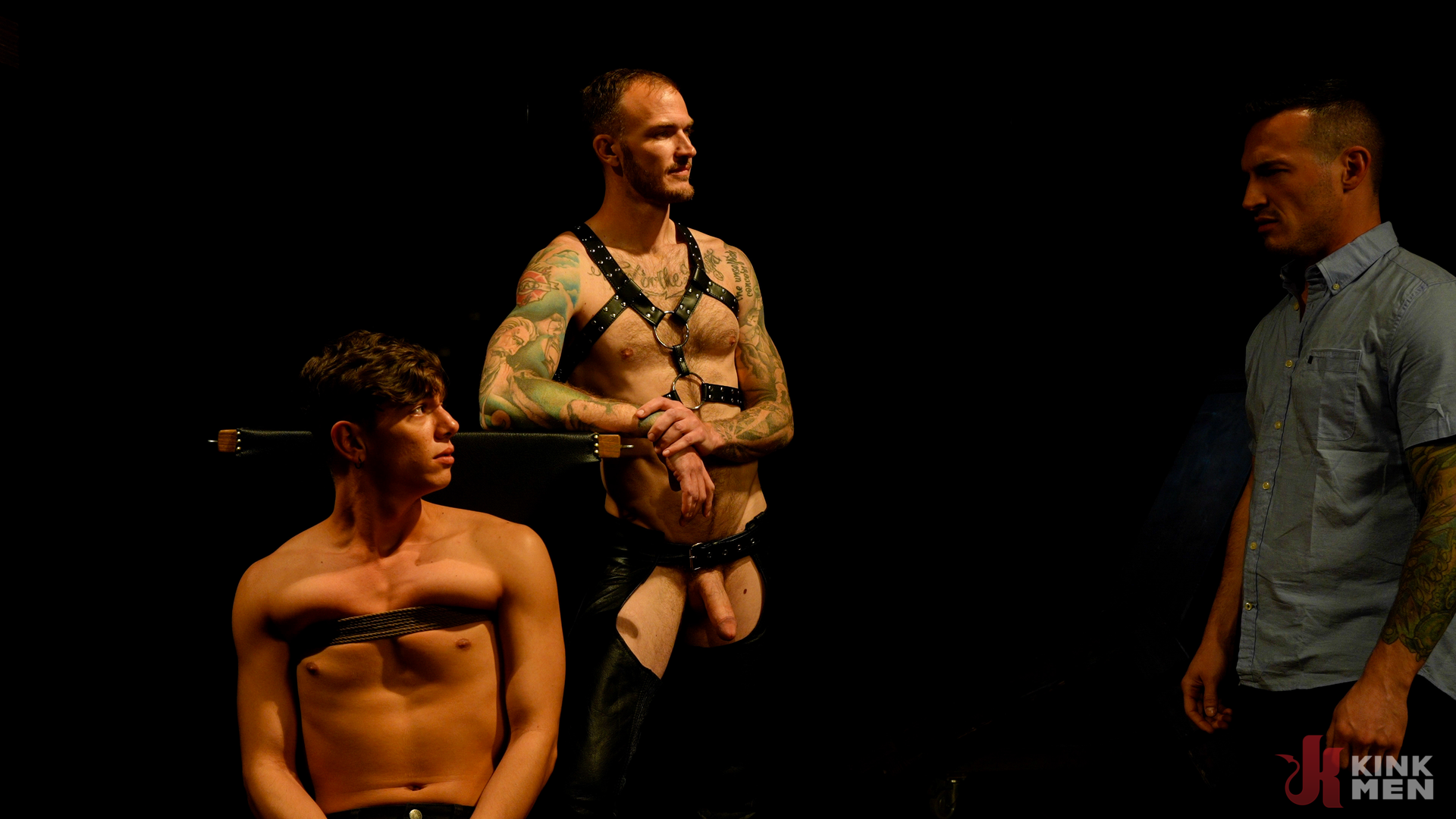 Photo number 9 from Silent Hill Delirium: Part 3 shot for KinkMen Series on Kink.com. Featuring Christian Wilde and Benvi in hardcore BDSM & Fetish porn.