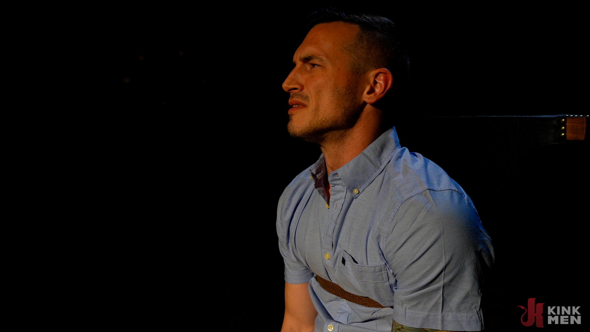 Photo number 13 from Silent Hill Delirium: Part 3 shot for KinkMen Series on Kink.com. Featuring Christian Wilde and Benvi in hardcore BDSM & Fetish porn.