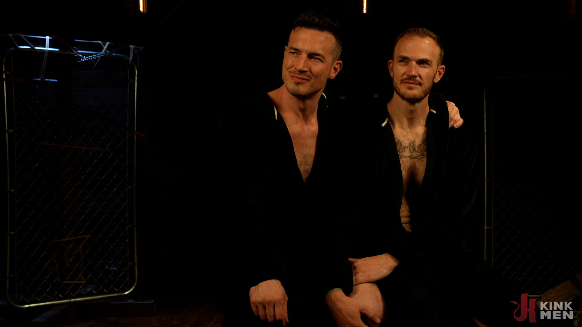 Photo number 38 from Silent Hill Delirium: Part 4 shot for KinkMen Series on Kink.com. Featuring Derek Kage and Christian Wilde in hardcore BDSM & Fetish porn.