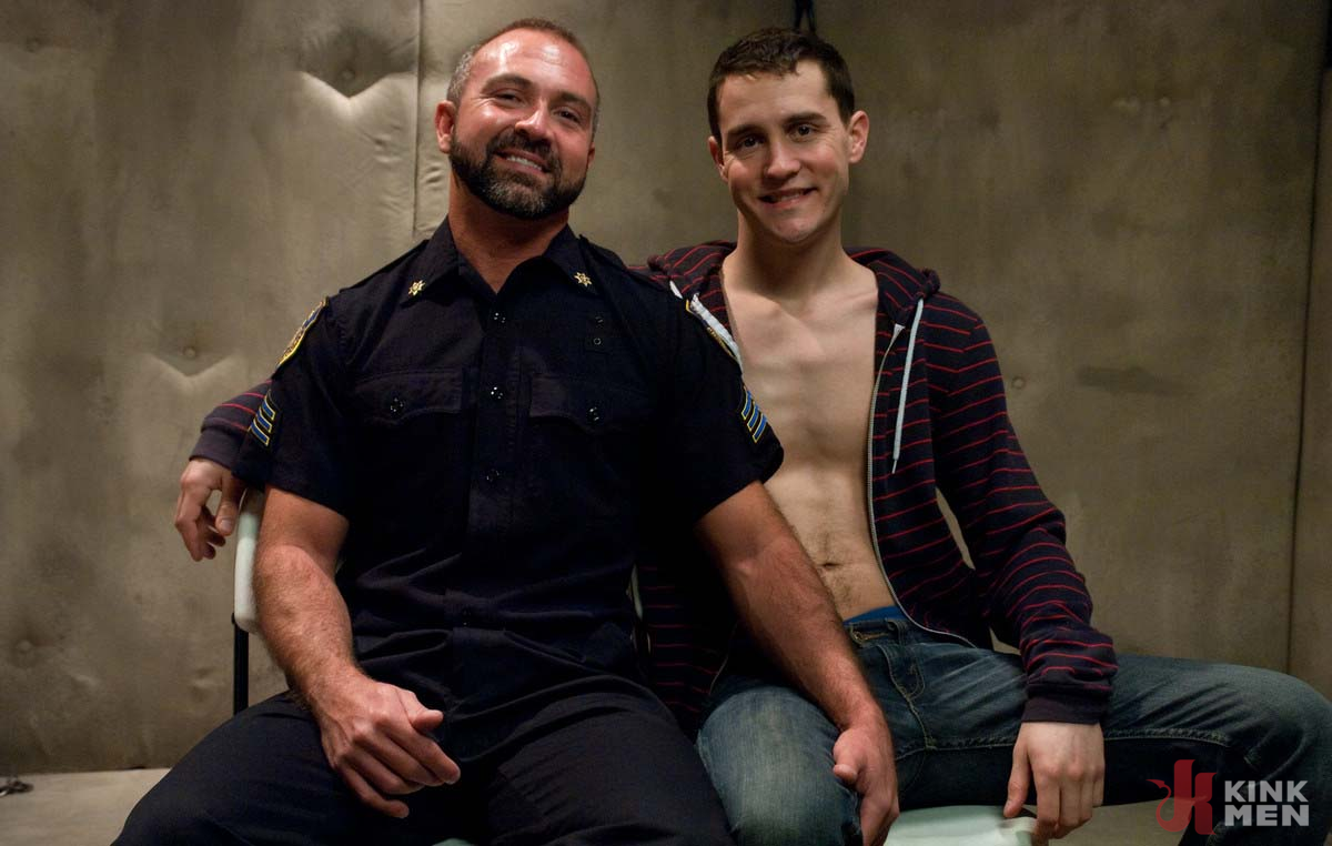 Photo number 1 from The Sex Addict With A Nine Inch Cock Is Back! shot for KinkMen Classics on Kink.com. Featuring CJ and Josh West in hardcore BDSM & Fetish porn.