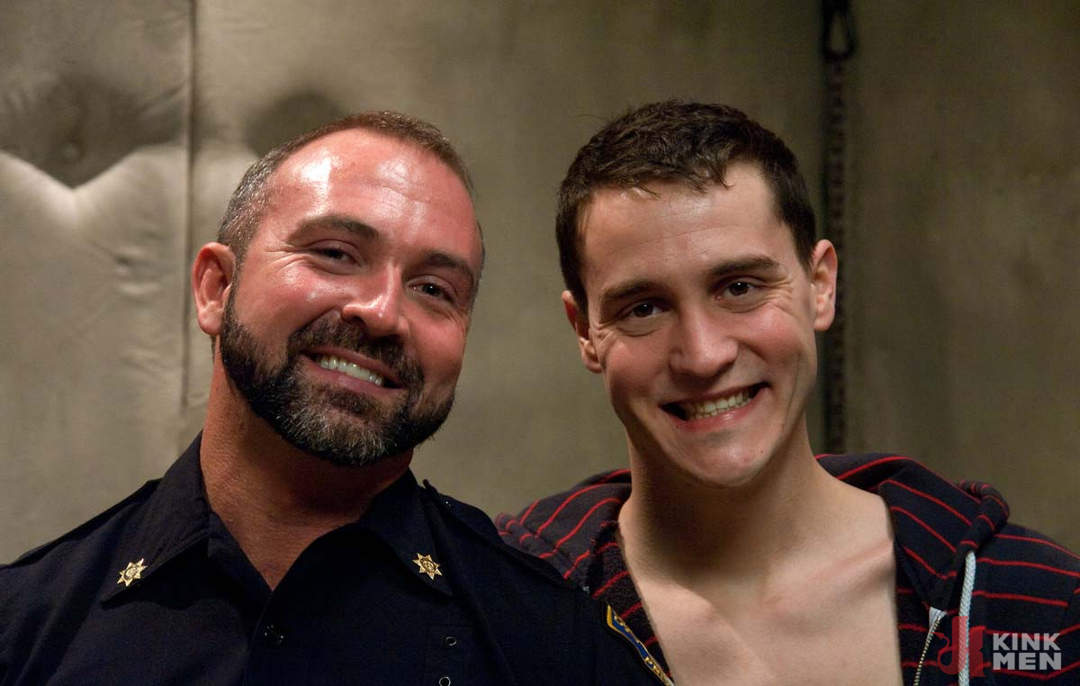 Photo number 1 from The Sex Addict With A Nine Inch Cock Is Back! shot for KinkMen Classics on Kink.com. Featuring CJ and Josh West in hardcore BDSM & Fetish porn.