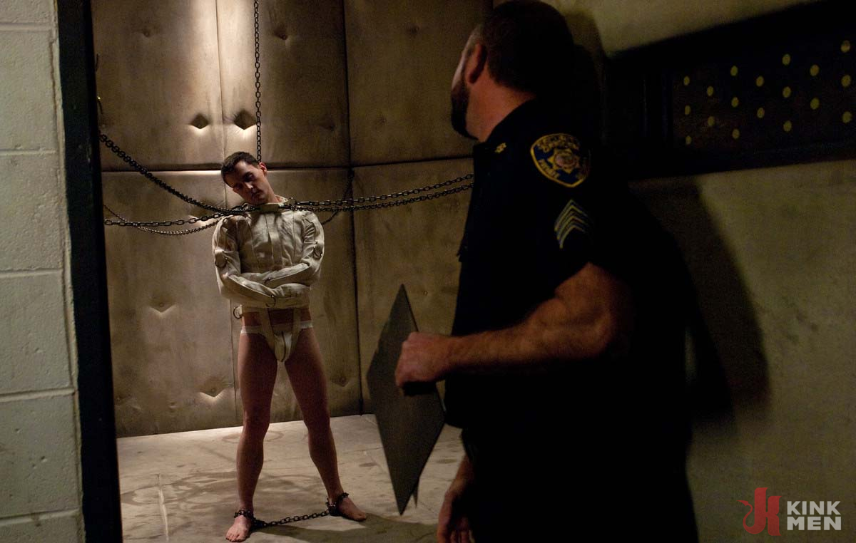 Photo number 1 from The Sex Addict With A Nine Inch Cock Is Back! shot for KinkMen Classics on Kink.com. Featuring CJ and Josh West in hardcore BDSM & Fetish porn.