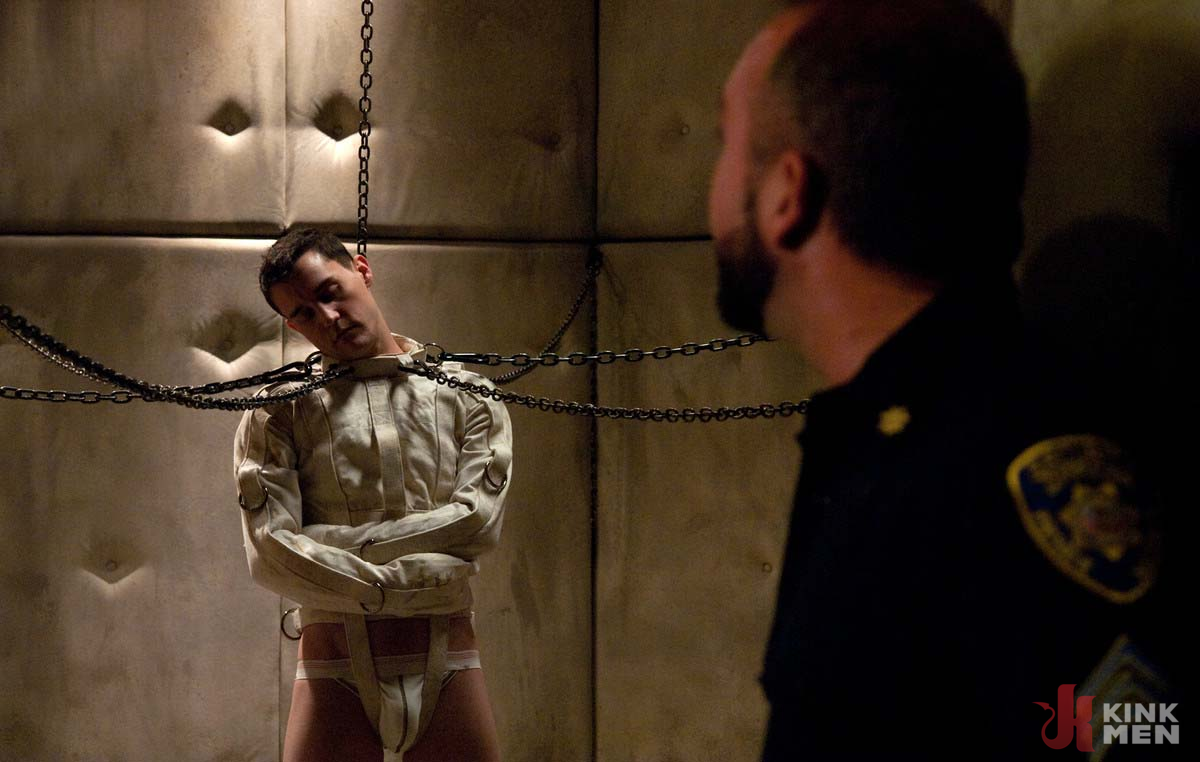 Photo number 1 from The Sex Addict With A Nine Inch Cock Is Back! shot for KinkMen Classics on Kink.com. Featuring CJ and Josh West in hardcore BDSM & Fetish porn.