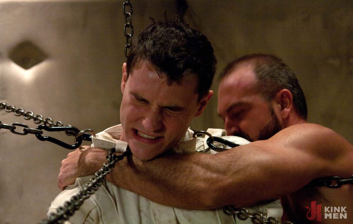 Photo number 1 from The Sex Addict With A Nine Inch Cock Is Back! shot for KinkMen Classics on Kink.com. Featuring CJ and Josh West in hardcore BDSM & Fetish porn.