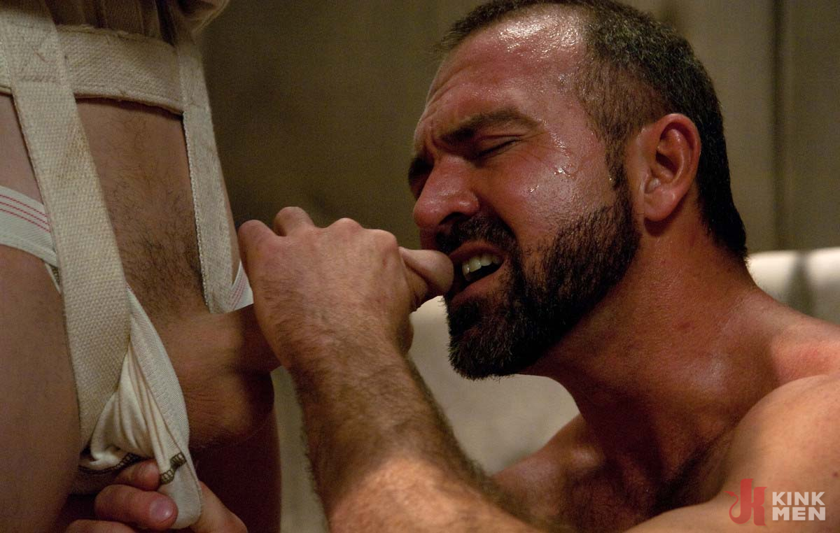 Photo number 1 from The Sex Addict With A Nine Inch Cock Is Back! shot for KinkMen Classics on Kink.com. Featuring CJ and Josh West in hardcore BDSM & Fetish porn.