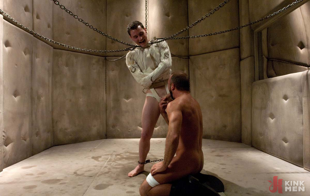 Photo number 1 from The Sex Addict With A Nine Inch Cock Is Back! shot for KinkMen Classics on Kink.com. Featuring CJ and Josh West in hardcore BDSM & Fetish porn.