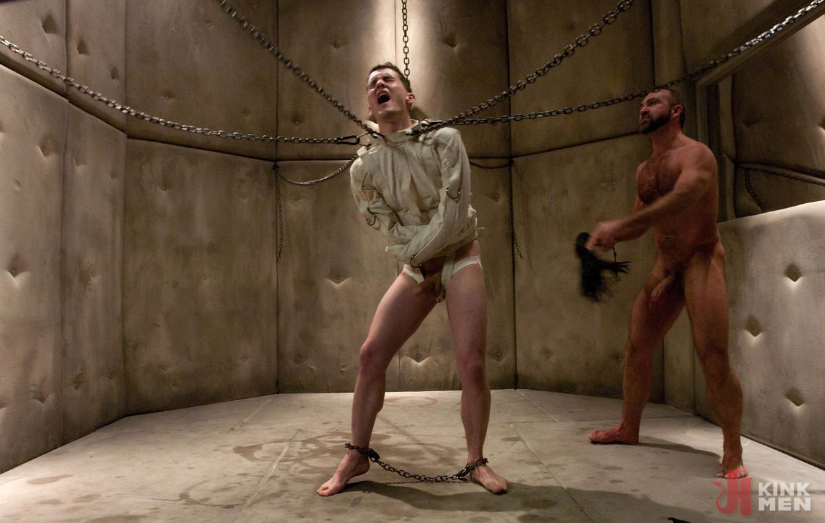 Photo number 1 from The Sex Addict With A Nine Inch Cock Is Back! shot for KinkMen Classics on Kink.com. Featuring CJ and Josh West in hardcore BDSM & Fetish porn.