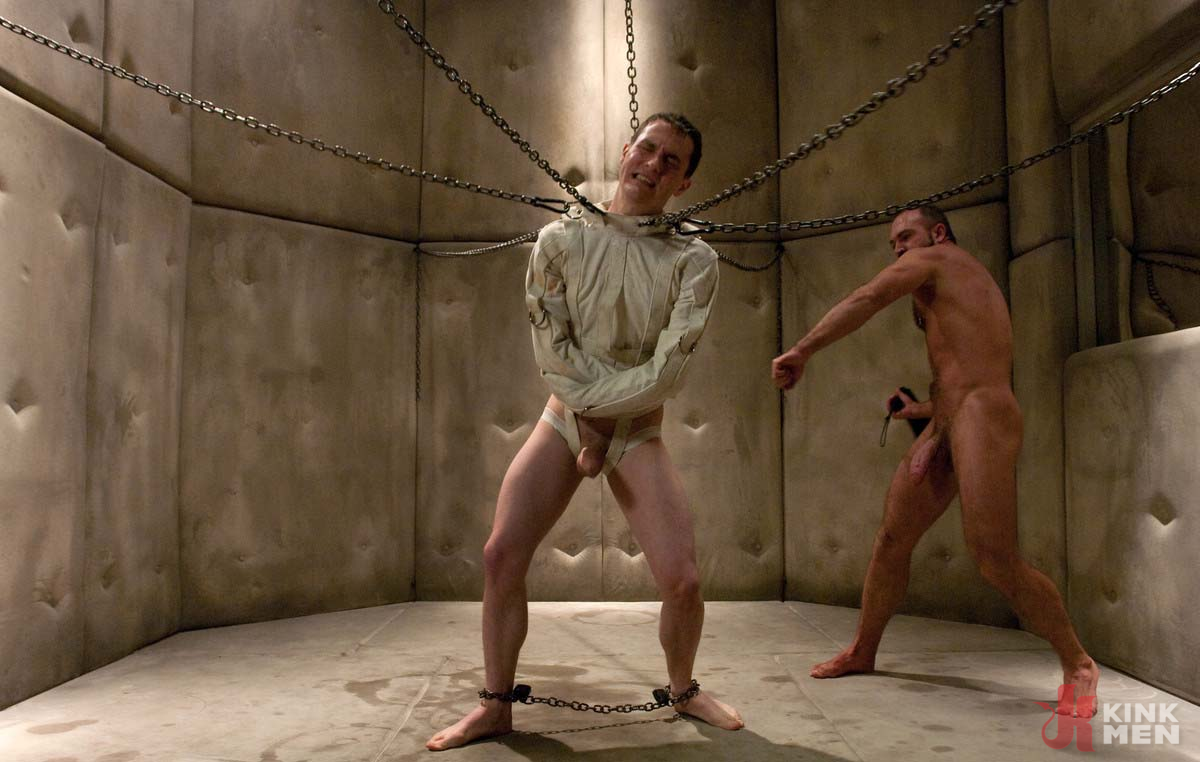 Photo number 1 from The Sex Addict With A Nine Inch Cock Is Back! shot for KinkMen Classics on Kink.com. Featuring CJ and Josh West in hardcore BDSM & Fetish porn.