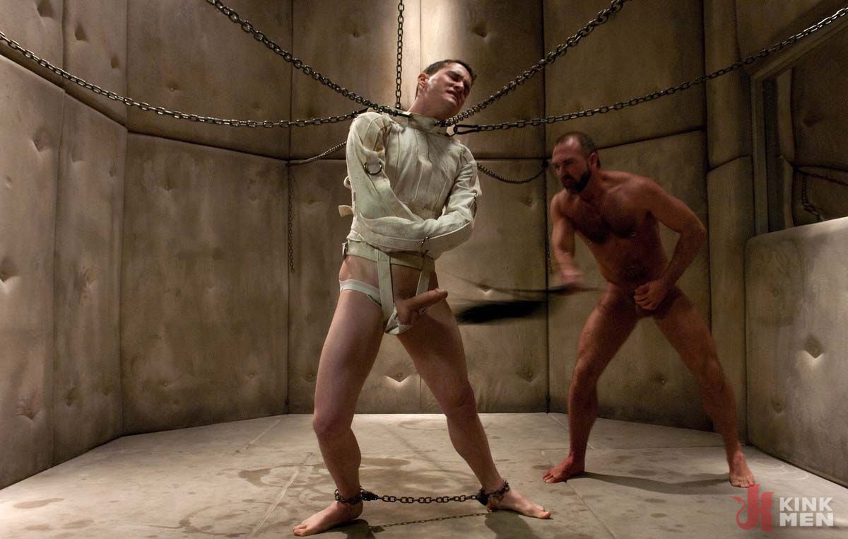 Photo number 1 from The Sex Addict With A Nine Inch Cock Is Back! shot for KinkMen Classics on Kink.com. Featuring CJ and Josh West in hardcore BDSM & Fetish porn.