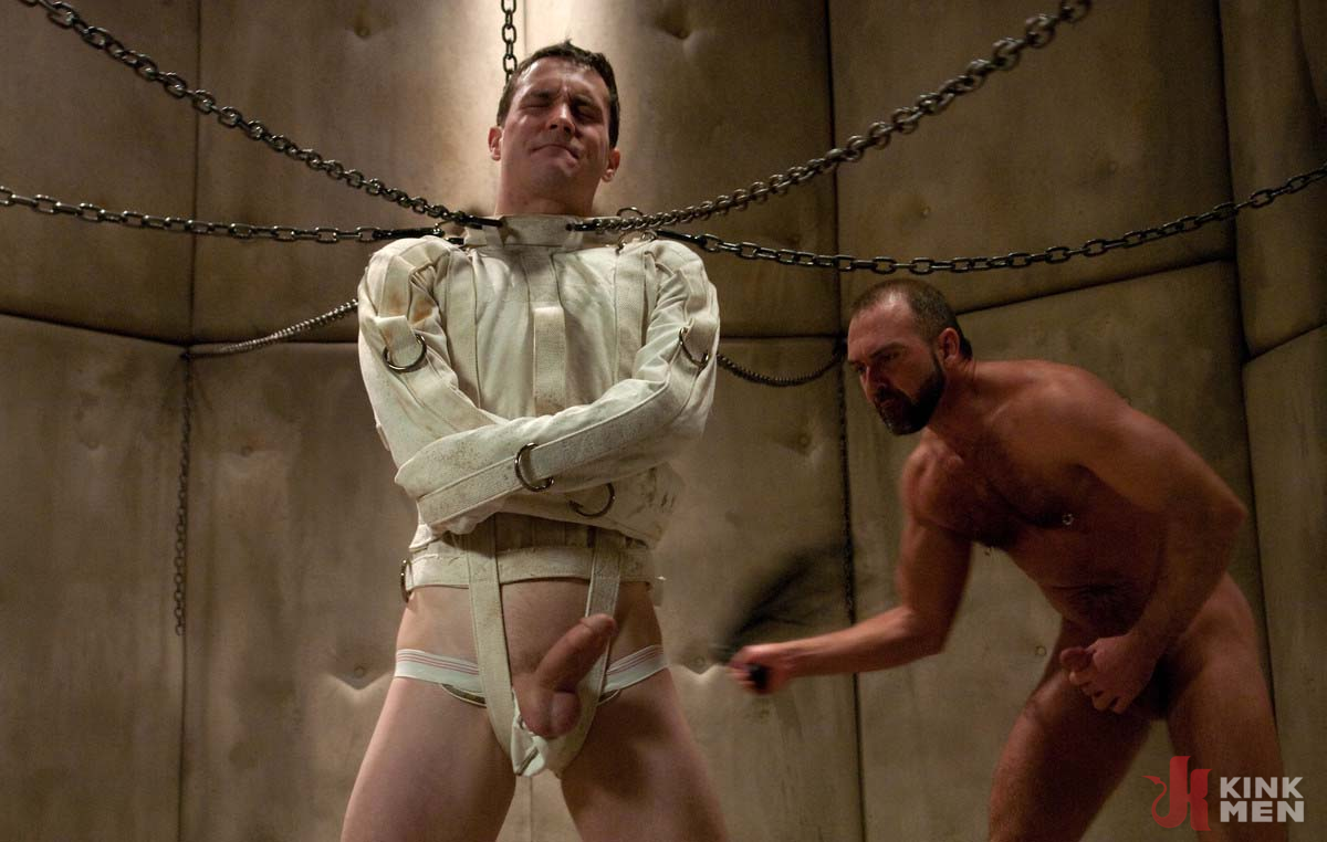 Photo number 1 from The Sex Addict With A Nine Inch Cock Is Back! shot for KinkMen Classics on Kink.com. Featuring CJ and Josh West in hardcore BDSM & Fetish porn.