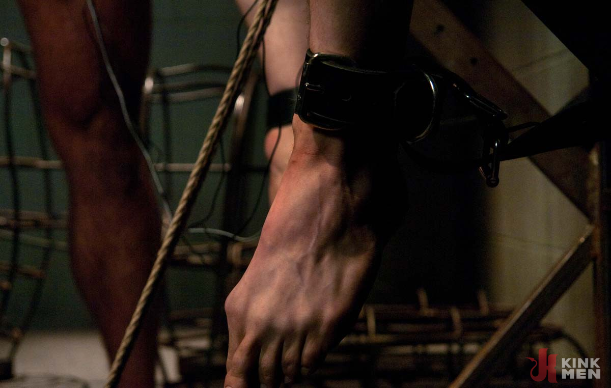 Photo number 1 from The Sex Addict With A Nine Inch Cock Is Back! shot for KinkMen Classics on Kink.com. Featuring CJ and Josh West in hardcore BDSM & Fetish porn.