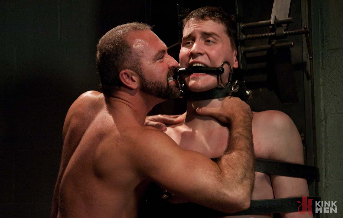 Photo number 1 from The Sex Addict With A Nine Inch Cock Is Back! shot for KinkMen Classics on Kink.com. Featuring CJ and Josh West in hardcore BDSM & Fetish porn.