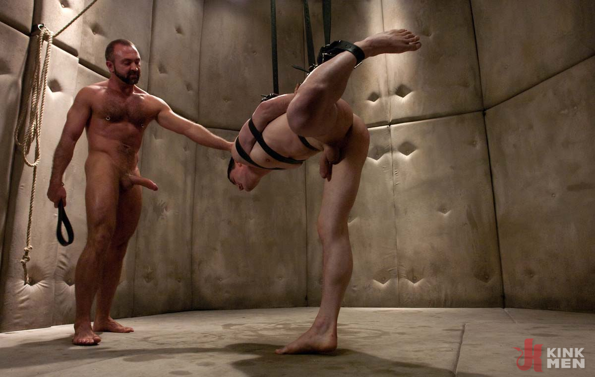 Photo number 1 from The Sex Addict With A Nine Inch Cock Is Back! shot for KinkMen Classics on Kink.com. Featuring CJ and Josh West in hardcore BDSM & Fetish porn.