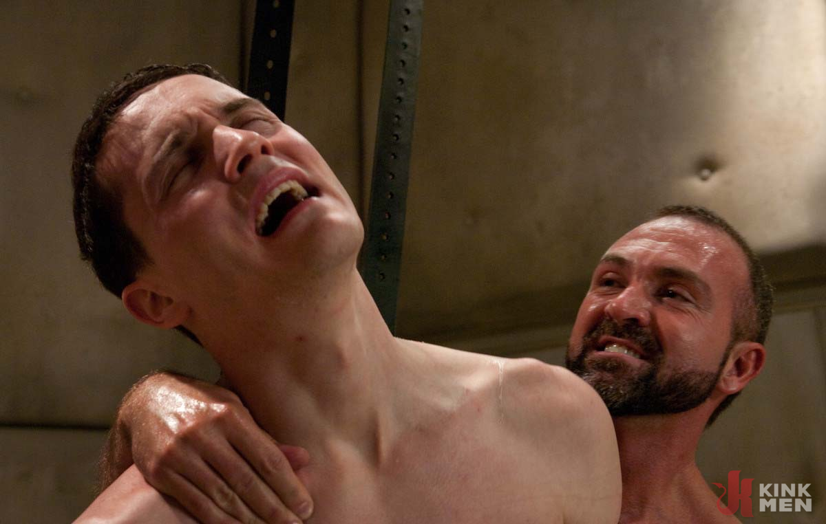 Photo number 1 from The Sex Addict With A Nine Inch Cock Is Back! shot for KinkMen Classics on Kink.com. Featuring CJ and Josh West in hardcore BDSM & Fetish porn.