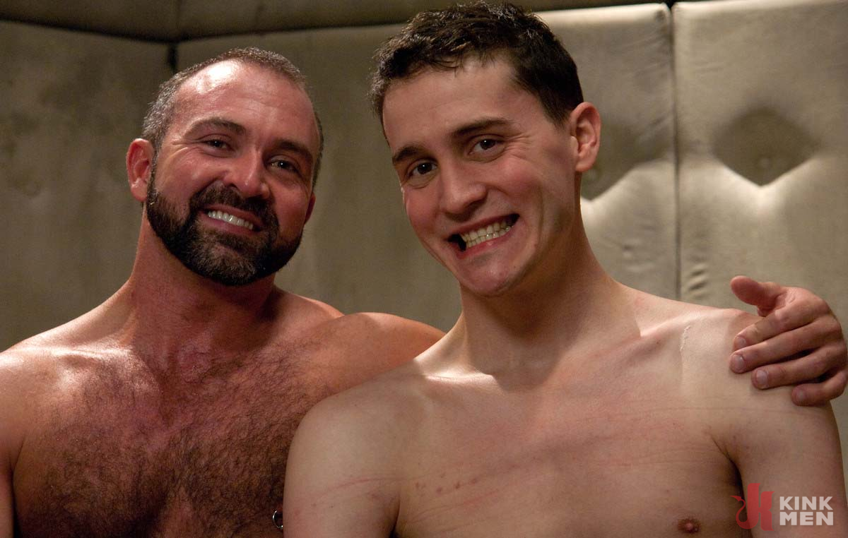 Photo number 1 from The Sex Addict With A Nine Inch Cock Is Back! shot for KinkMen Classics on Kink.com. Featuring CJ and Josh West in hardcore BDSM & Fetish porn.