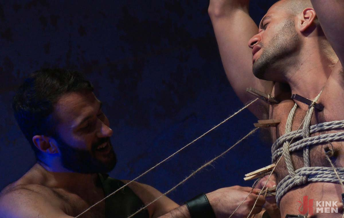 Photo number 101 from Wilfried Knight - Leo Forte's Dream Comes True shot for KinkMen Classics on Kink.com. Featuring Wilfried Knight and Leo Forte in hardcore BDSM & Fetish porn.