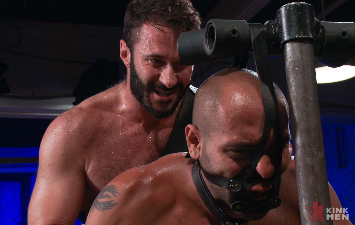 Photo number 138 from Wilfried Knight - Leo Forte's Dream Comes True shot for KinkMen Classics on Kink.com. Featuring Wilfried Knight and Leo Forte in hardcore BDSM & Fetish porn.