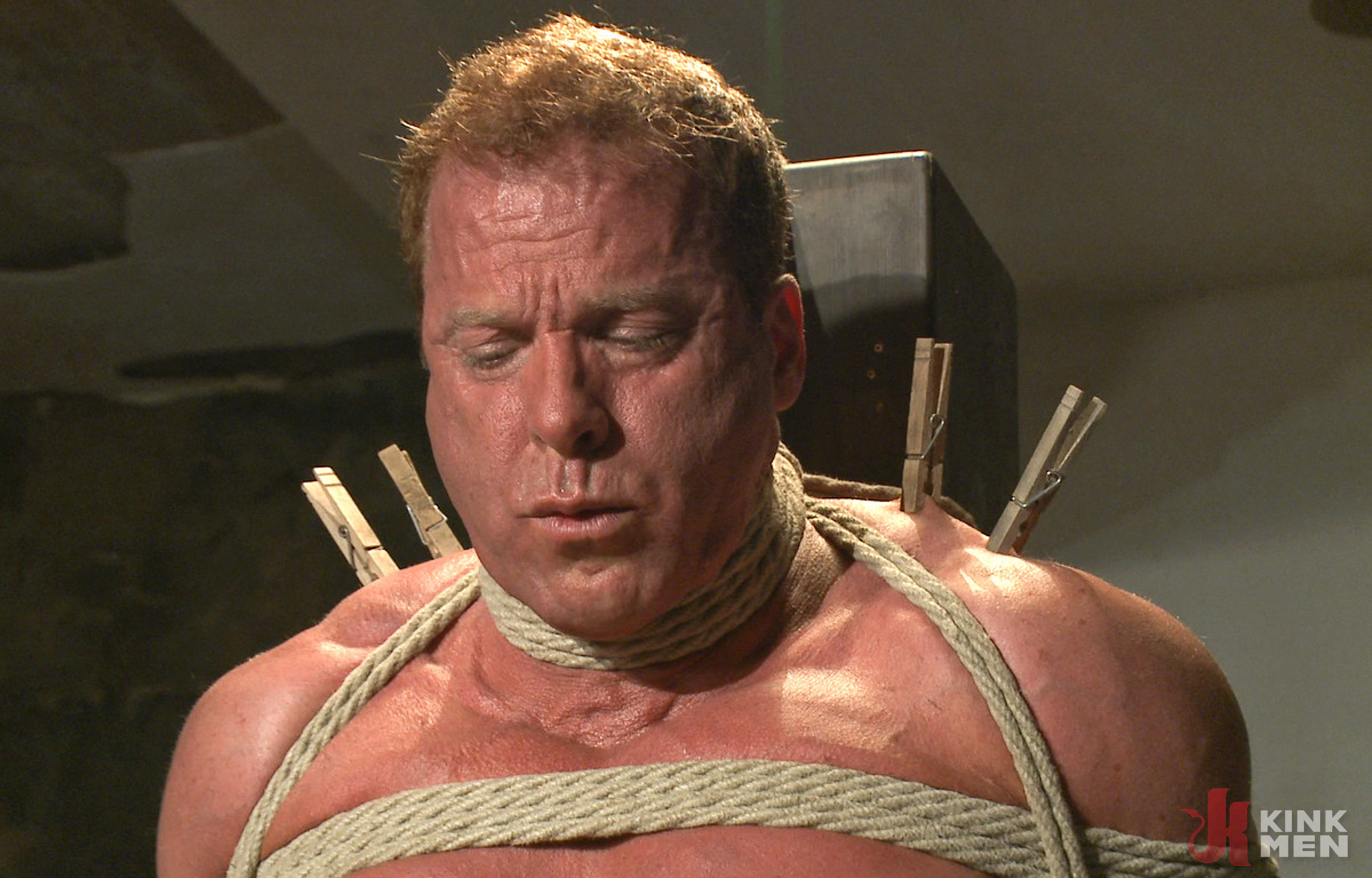 Photo number 15 from Bringing Back Some of Our Favorites!: The Indestructible Derek Pain shot for KinkMen Classics on Kink.com. Featuring Derek Pain in hardcore BDSM & Fetish porn.