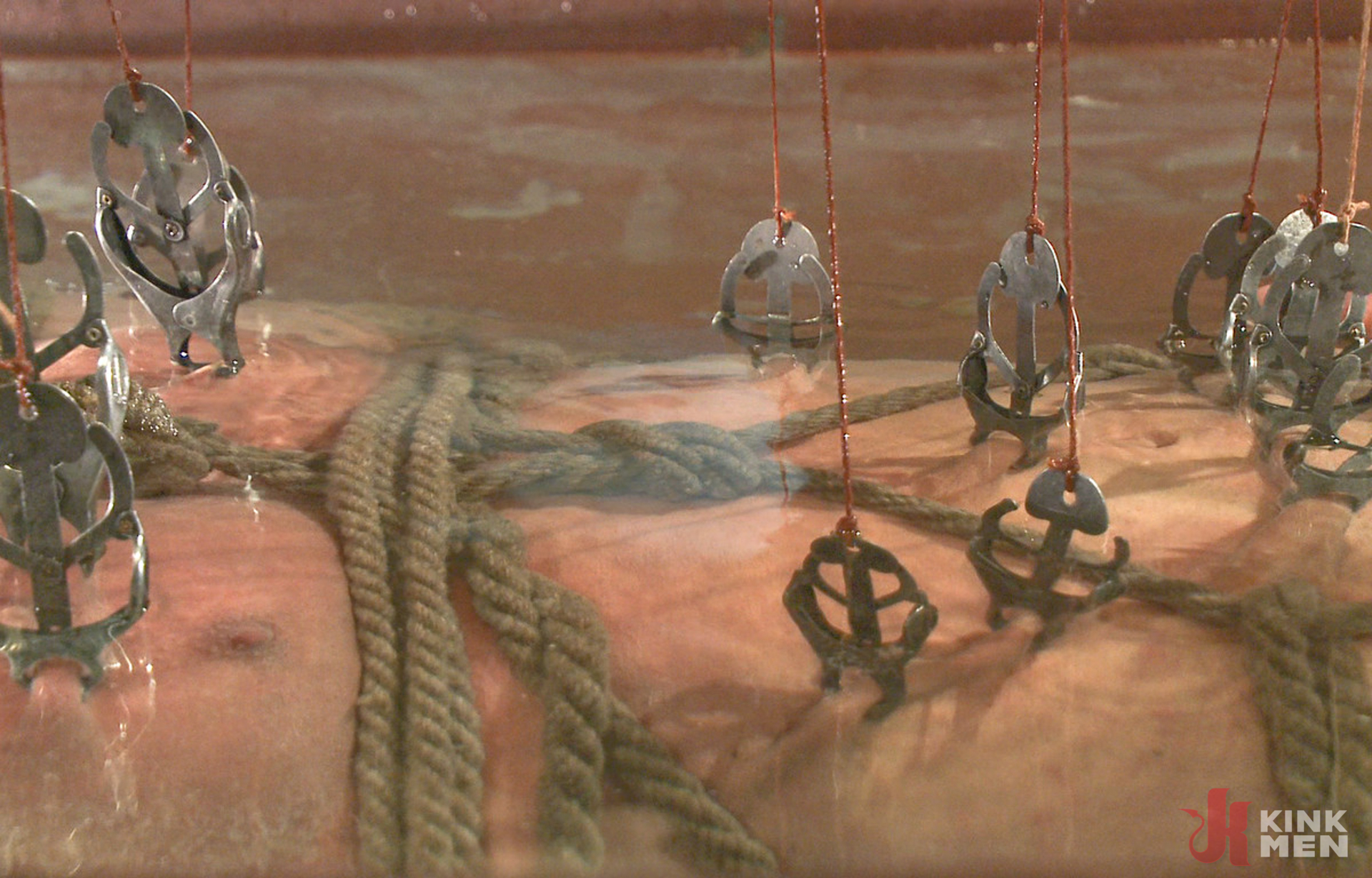 Photo number 30 from Bringing Back Some of Our Favorites!: The Indestructible Derek Pain shot for KinkMen Classics on Kink.com. Featuring Derek Pain in hardcore BDSM & Fetish porn.