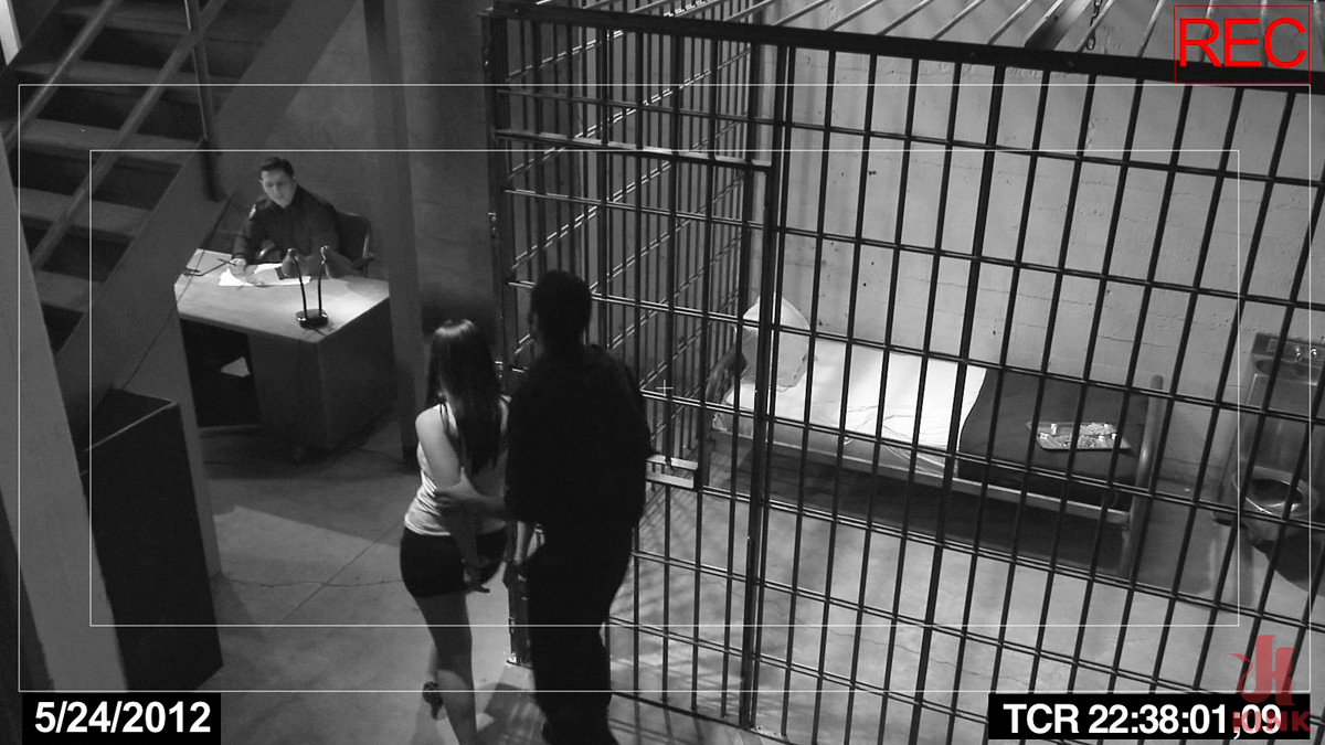 Photo number 2 from French Hottie Gets Pounded By 5 Prison Guards shot for Savage Gangbang on Kink.com. Featuring Angell Summers, Ramon Nomar, Toni Ribas, John Strong, Mickey Mod and Prince Yahshua in hardcore BDSM & Fetish porn.