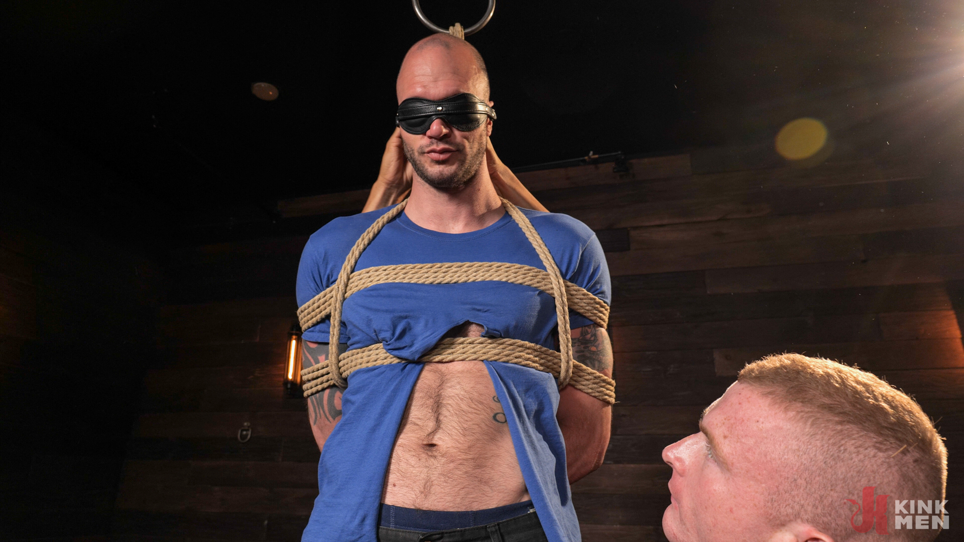 Photo number 4 from Over the Cliff's Edge shot for Men On Edge on Kink.com. Featuring Cliff Jensen, Brody Fox and Van Darkholme in hardcore BDSM & Fetish porn.