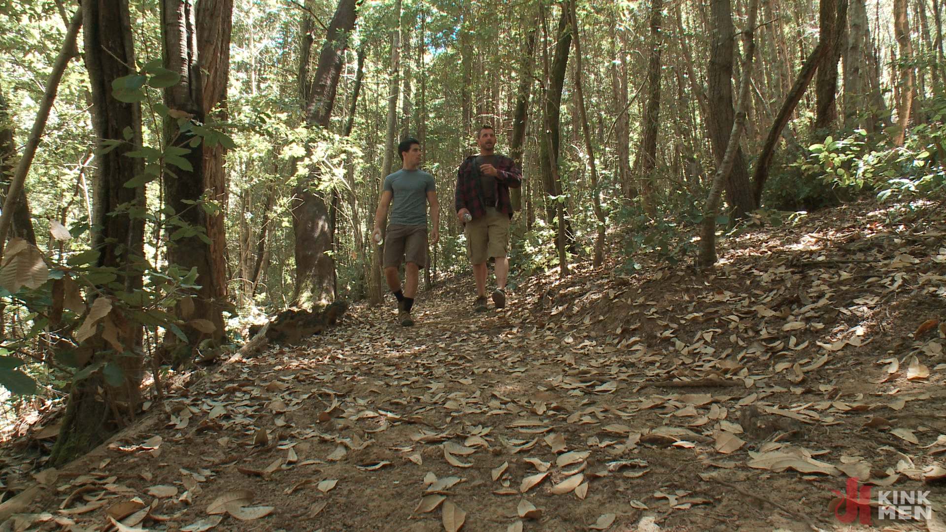 Photo number 1 from The Cabin Series #4 - Bound and Fucked in the Woods shot for KinkMen Classics on Kink.com. Featuring Morgan Black, Ricky Sinz and Tyler Alexander in hardcore BDSM & Fetish porn.